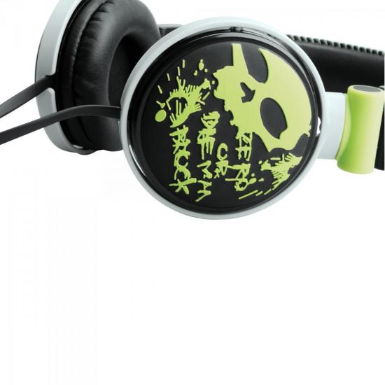 Fone de Ouvido HP-602GR Verde FORTREK por 0,00 à vista no boleto/pix ou parcele em até 1x sem juros. Compre na loja Mundomax!