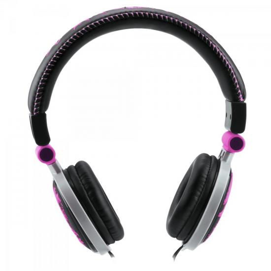 Fone de Ouvido HP-602PP Roxo FORTREK por 0,00 à vista no boleto/pix ou parcele em até 1x sem juros. Compre na loja Mundomax!