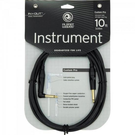 Cabo para Instrumento 3.05 Metros PW-CPG-10 PLANET WAVES por 0,00 à vista no boleto/pix ou parcele em até 1x sem juros. Compre na loja Mundomax!
