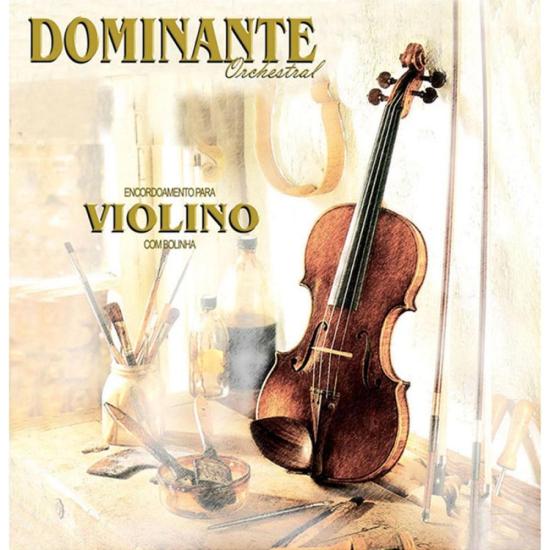 Encordoamento para Violino DOMINANTE 4/4 Aço Inox (4670)