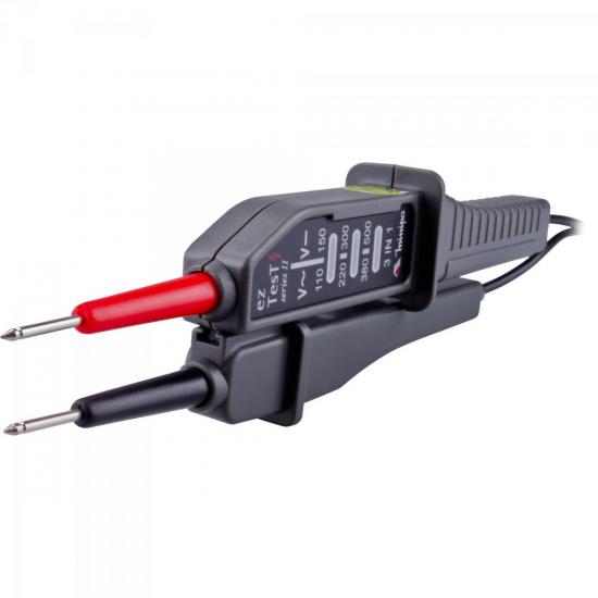 Testador de Tensão EZ TEST II Preto MINIPA por 0,00 à vista no boleto/pix ou parcele em até 1x sem juros. Compre na loja Mundomax!