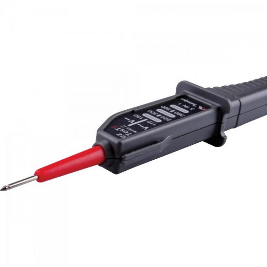 Testador de Tensão EZ TEST II Preto MINIPA por 0,00 à vista no boleto/pix ou parcele em até 1x sem juros. Compre na loja Mundomax!