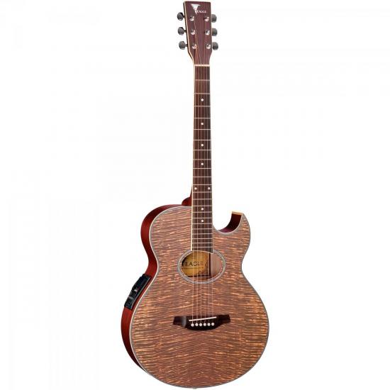 Violão EAGLE Eletroacústico Mini Jumbo Aço GL36-STNB Naturalburst por 0,00 à vista no boleto/pix ou parcele em até 1x sem juros. Compre na loja Mundomax!