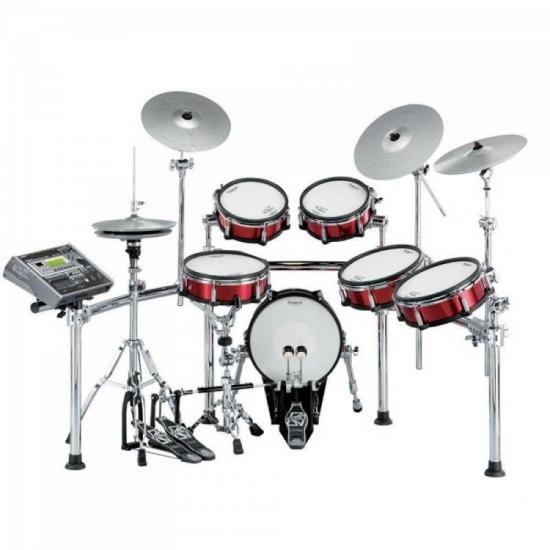 Revestimento Vermelho para Bateria Elétrica TD-20KX ROLAND por 0,00 à vista no boleto/pix ou parcele em até 1x sem juros. Compre na loja Mundomax!