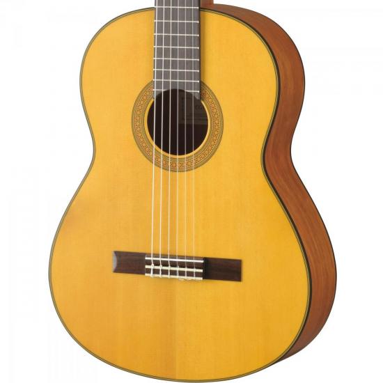 Violão Yamaha CG122MS Acústico Nylon Natural por 2.299,00 à vista no boleto/pix ou parcele em até 12x sem juros. Compre na loja Mundomax!