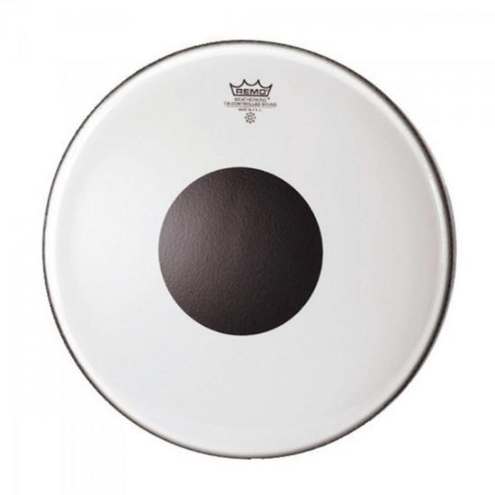 Pele 16\" Controlled Sound Top Bola Preta CS0316 REMO por 0,00 à vista no boleto/pix ou parcele em até 1x sem juros. Compre na loja Mundomax!