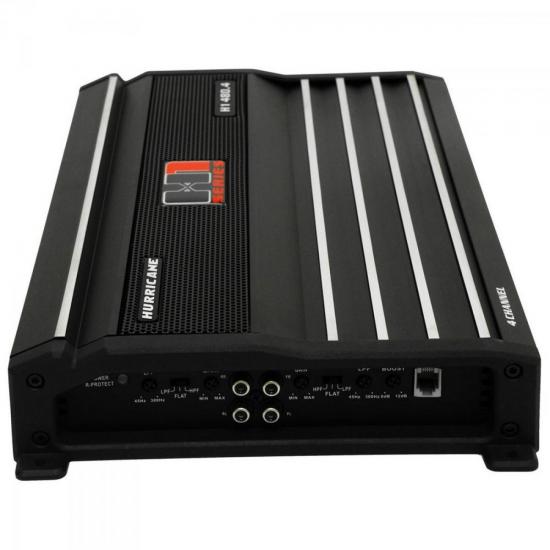 Módulo H1 480.4 2 Ohms 1920W RMS 4 Canais HURRICANE por 0,00 à vista no boleto/pix ou parcele em até 1x sem juros. Compre na loja Mundomax!