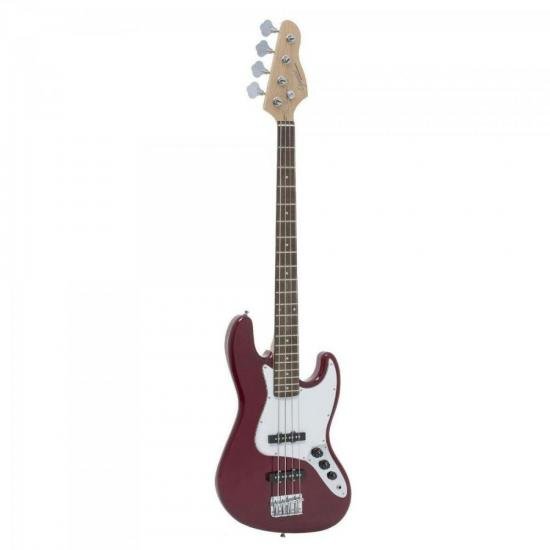 Contrabaixo GIANNINI Jazz Bass GB-1 SONIC-X Vinho por 0,00 à vista no boleto/pix ou parcele em até 1x sem juros. Compre na loja Mundomax!