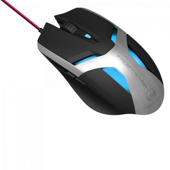 Mouse Gamer USB 2000dpi Frost Wyam Preto TEAM SCORPION por 0,00 à vista no boleto/pix ou parcele em até 1x sem juros. Compre na loja Mundomax!
