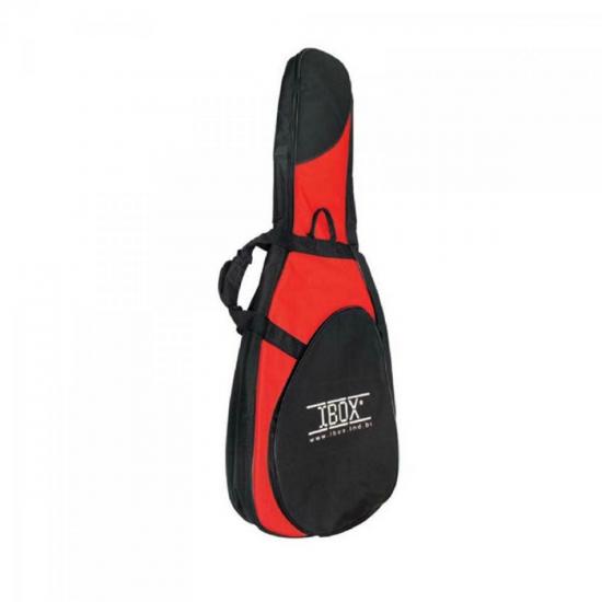 Bag Vermelha Para Violão VTRV IBOX por 0,00 à vista no boleto/pix ou parcele em até 1x sem juros. Compre na loja Mundomax!