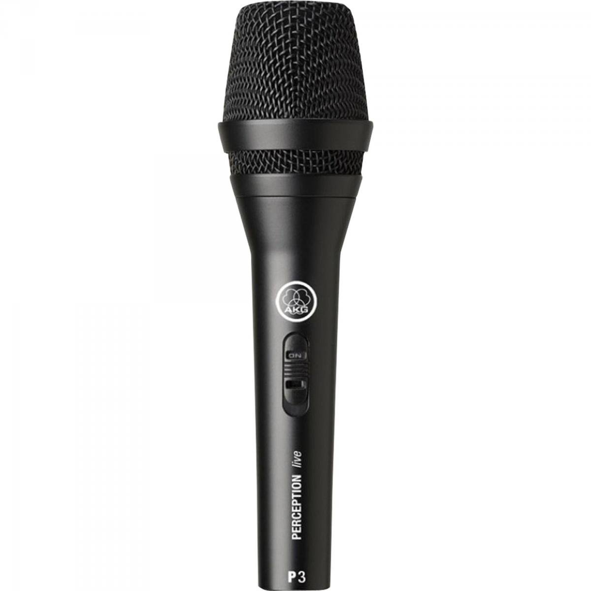 Microfone Perception AKG 3S Preto - Mundomax
