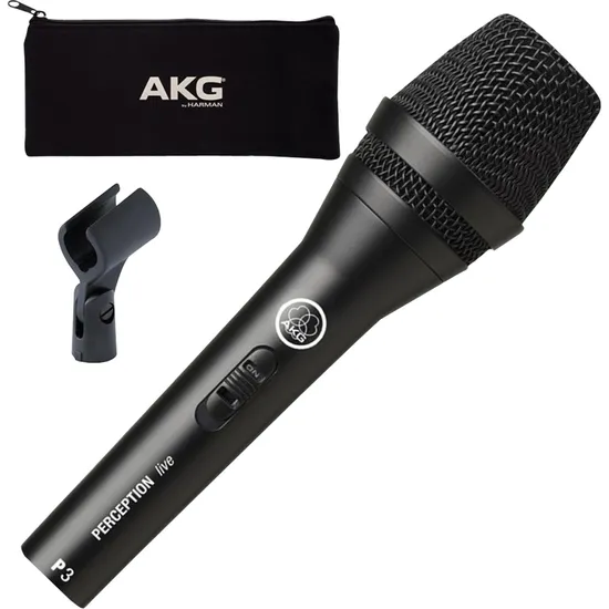 Microfone Perception AKG 3S Preto (47352)