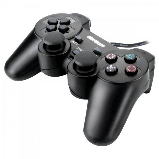 Controle Com Fio Para PC USB JS030 Preto MULTILASER por 0,00 à vista no boleto/pix ou parcele em até 1x sem juros. Compre na loja Mundomax!