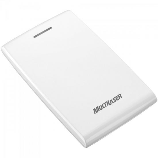 Case para HD Externo GA080 Branco MULTILASER por 0,00 à vista no boleto/pix ou parcele em até 1x sem juros. Compre na loja Mundomax!
