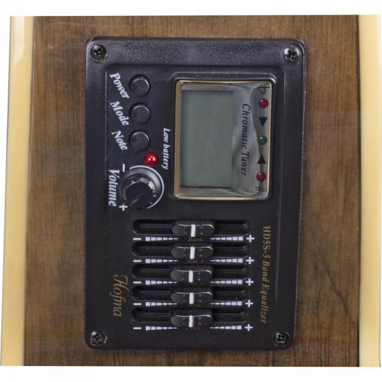 Violão HOFMA Eletroacústico Mini Jumbo Aço HM239-TRBK Preto Translúcido por 0,00 à vista no boleto/pix ou parcele em até 1x sem juros. Compre na loja Mundomax!