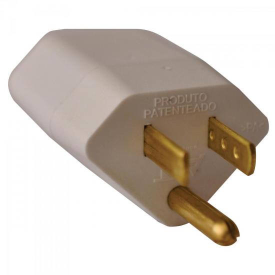 Pino Adaptador Reverso 15A YA239 Branco MECATOOL por 0,00 à vista no boleto/pix ou parcele em até 1x sem juros. Compre na loja Mundomax!
