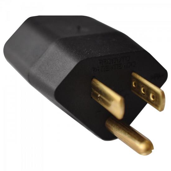 Pino Adaptador Reverso 15A YA238 Preto MECATOOL por 0,00 à vista no boleto/pix ou parcele em até 1x sem juros. Compre na loja Mundomax!