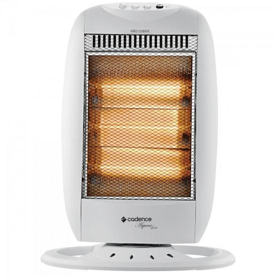 Aquecedor Halógeno AQC409 220V CADENCE por 0,00 à vista no boleto/pix ou parcele em até 1x sem juros. Compre na loja Mundomax!
