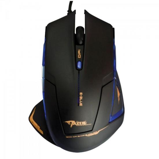 Mouse Gamer USB 2400DPI Mazer Type-R Preto E-BLUE por 0,00 à vista no boleto/pix ou parcele em até 1x sem juros. Compre na loja Mundomax!