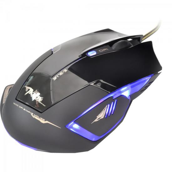 Mouse Gamer USB 2400DPI Mazer Type-R Preto E-BLUE por 0,00 à vista no boleto/pix ou parcele em até 1x sem juros. Compre na loja Mundomax!