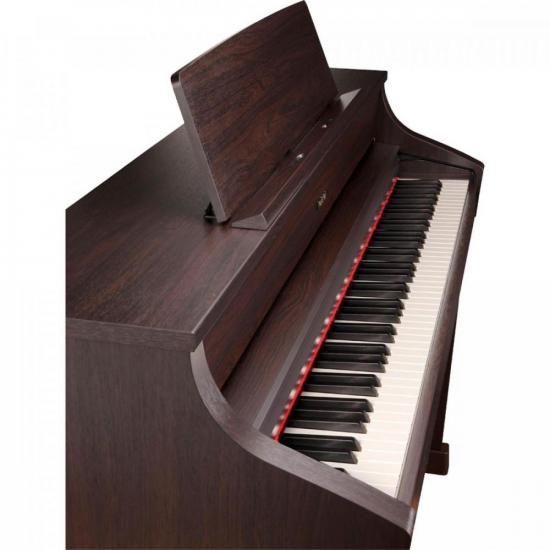 Piano Digital ROLAND HP-507 RW por 0,00 à vista no boleto/pix ou parcele em até 1x sem juros. Compre na loja Mundomax!