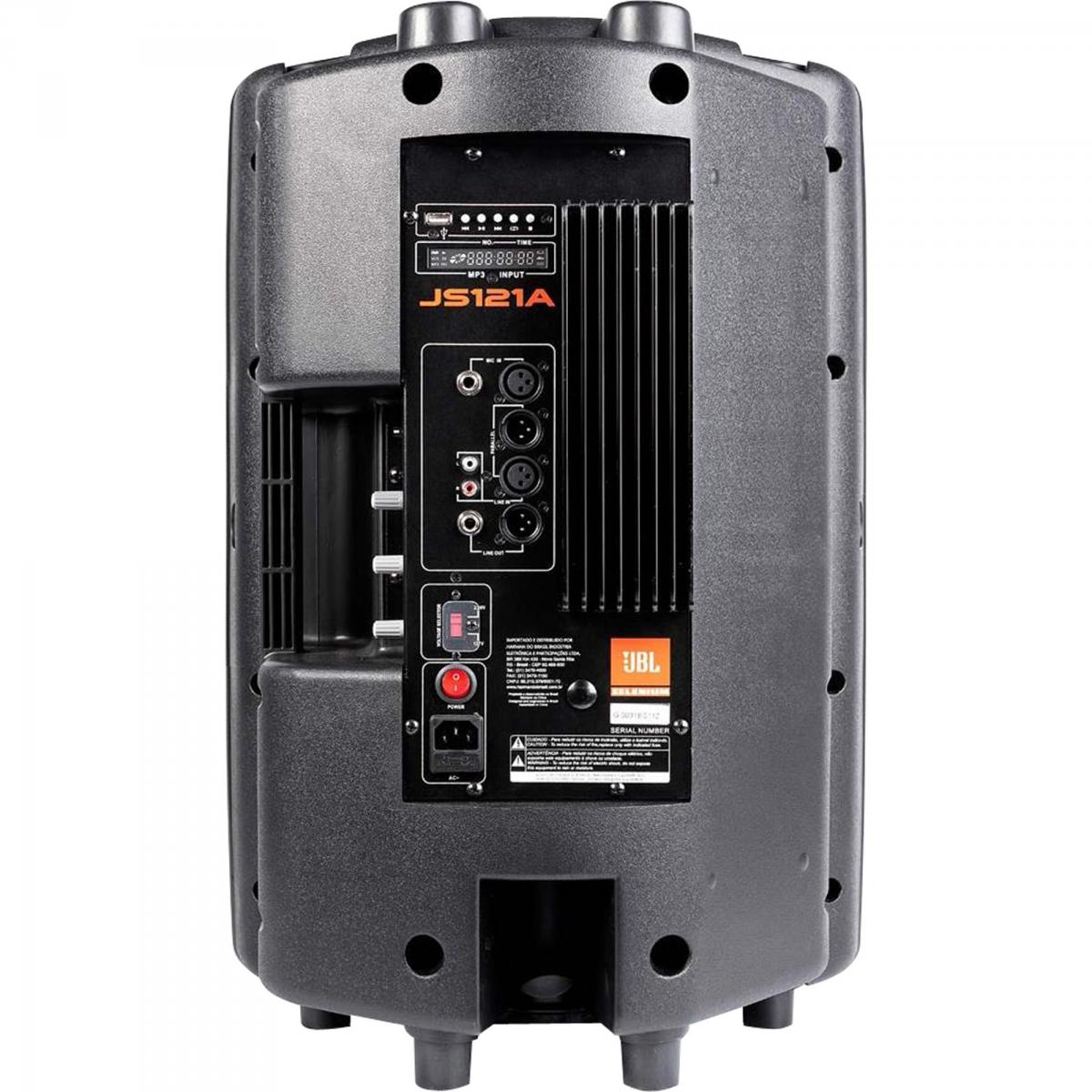 Caixa Acústica JS121A 150W RMS 8R JBL - Mundomax