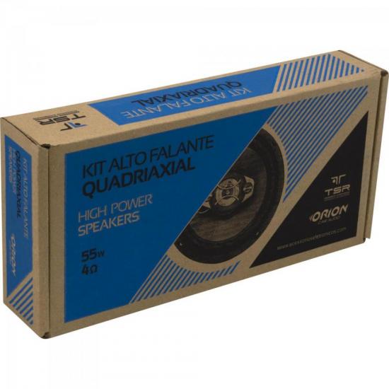 Kit Alto-Falante Quadriaxial 6\" 55W 4 Ohms Q6S ORION por 0,00 à vista no boleto/pix ou parcele em até 1x sem juros. Compre na loja Mundomax!