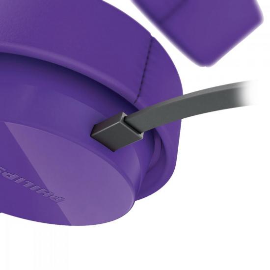 Fone de Ouvido com Microfone Integrado Edição Shibuya SHL5205/10 Roxo por 0,00 à vista no boleto/pix ou parcele em até 1x sem juros. Compre na loja Mundomax!