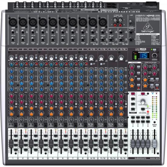 Mesa de Som 24 Canais Xenyx X2442USB BEHRINGER (48236)