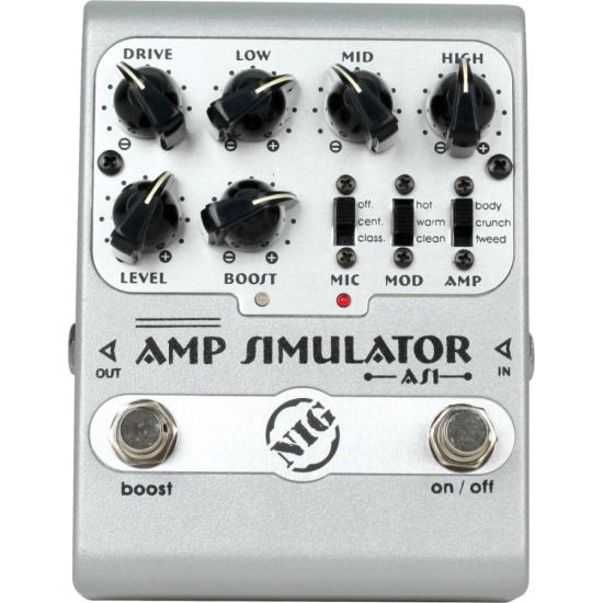 Pedal Amplificador Simulator AS1 NIG (48239)