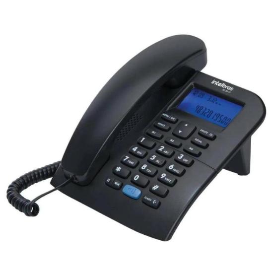 Telefone Fixo com Identificador de Chamadas TC60ID Preto INTELBRAS por 189,00 à vista no boleto/pix ou parcele em até 7x sem juros. Compre na loja Mundomax!