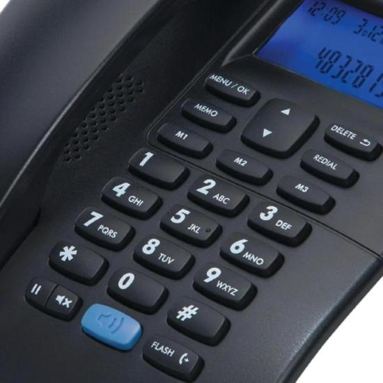 Telefone Fixo com Identificador de Chamadas TC60ID Preto INTELBRAS por 189,00 à vista no boleto/pix ou parcele em até 7x sem juros. Compre na loja Mundomax!