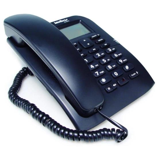 Telefone Fixo com Identificador de Chamadas TC60ID Preto INTELBRAS por 189,00 à vista no boleto/pix ou parcele em até 7x sem juros. Compre na loja Mundomax!
