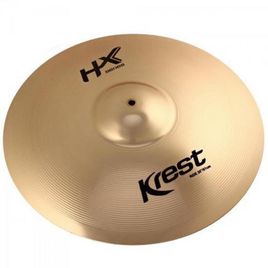 Prato 20\" Hx Series Ride HX20RI KREST CYMBALS por 0,00 à vista no boleto/pix ou parcele em até 1x sem juros. Compre na loja Mundomax!