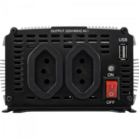 Inversor Onda Modificada 12VDC/220V USB 1200W HAYONIK por 0,00 à vista no boleto/pix ou parcele em até 1x sem juros. Compre na loja Mundomax!
