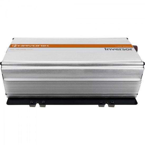 Inversor Onda Modificada 1200W 24VDC/127V USB Prata HAYONIK por 0,00 à vista no boleto/pix ou parcele em até 1x sem juros. Compre na loja Mundomax!