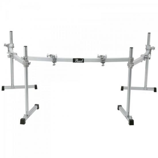 Rack para Bateria, 3 Barras Curvas com PCX-100 (x4) + PCL-100 (x2) por 0,00 à vista no boleto/pix ou parcele em até 1x sem juros. Compre na loja Mundomax!