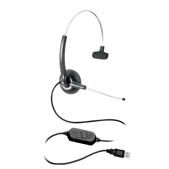 Headset Felitron Stile Compact VoIP Preto (48515)