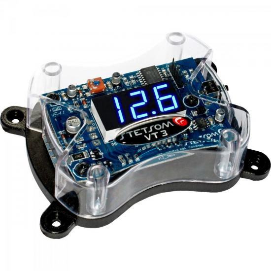 Voltímetro Digital VT3 STETSOM por 0,00 à vista no boleto/pix ou parcele em até 1x sem juros. Compre na loja Mundomax!