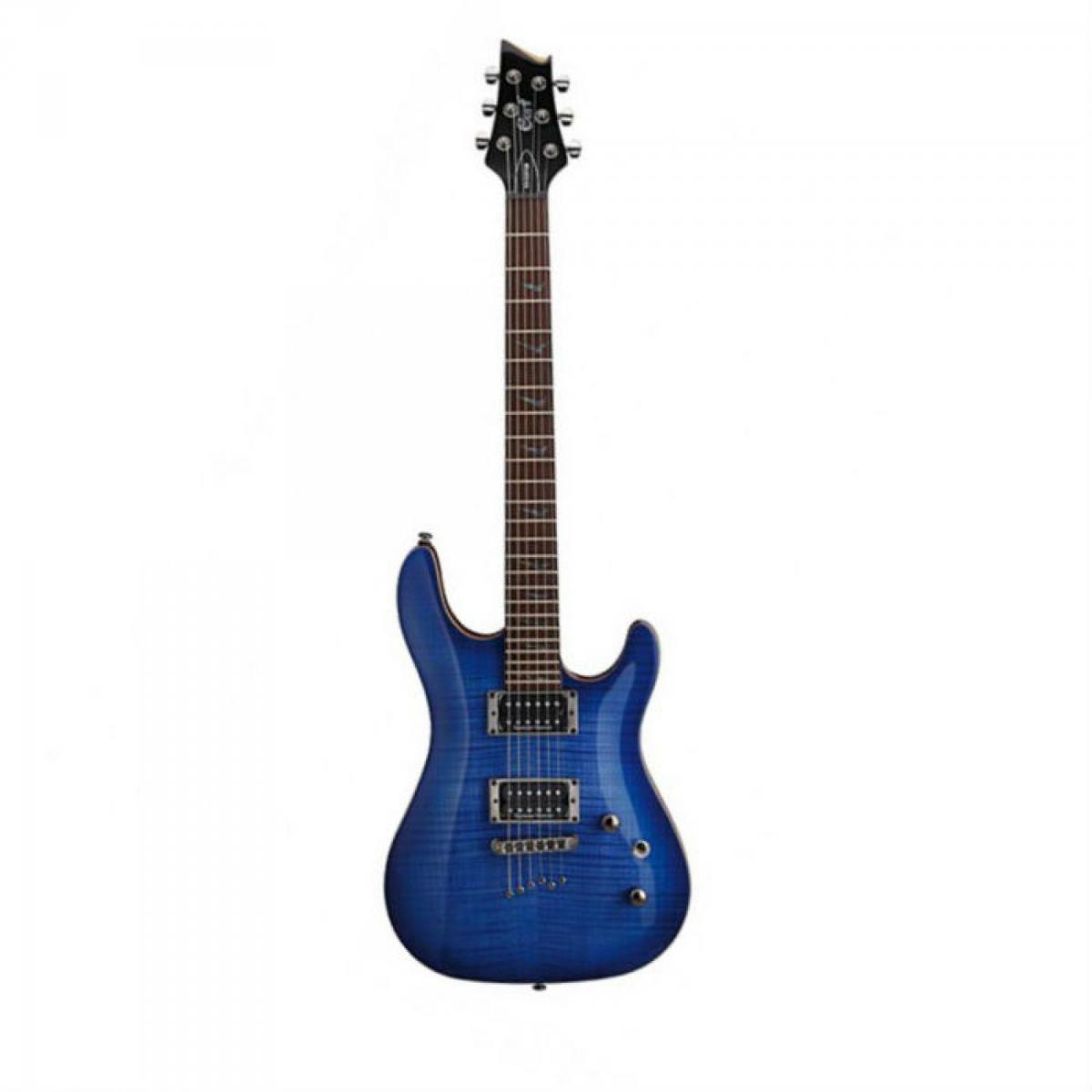 Guitarra CORT 6 Cordas Bright Blue Burst (Azul Brilhante Sunburst