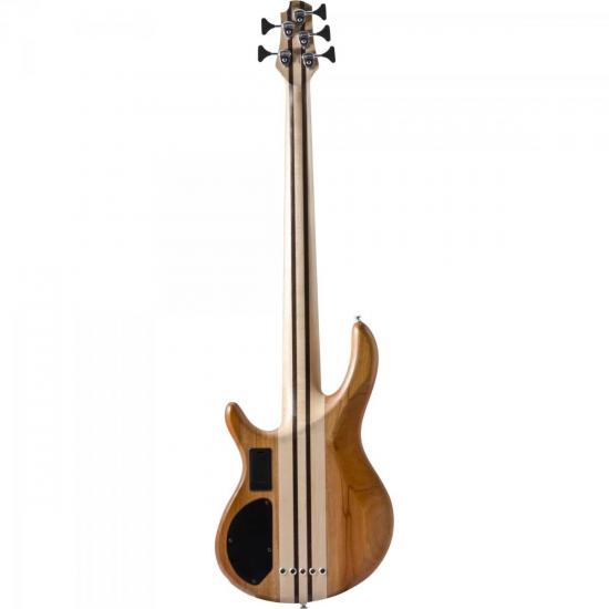 Contrabaixo CORT 5 Cordas Open Pore Natural (Natural Poroso) A5 OPN por 0,00 à vista no boleto/pix ou parcele em até 1x sem juros. Compre na loja Mundomax!