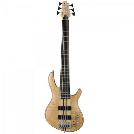 Contrabaixo CORT 6 Cordas Opem Pore Natura (Natural Poroso) A6 OPN por 0,00 à vista no boleto/pix ou parcele em até 1x sem juros. Compre na loja Mundomax!