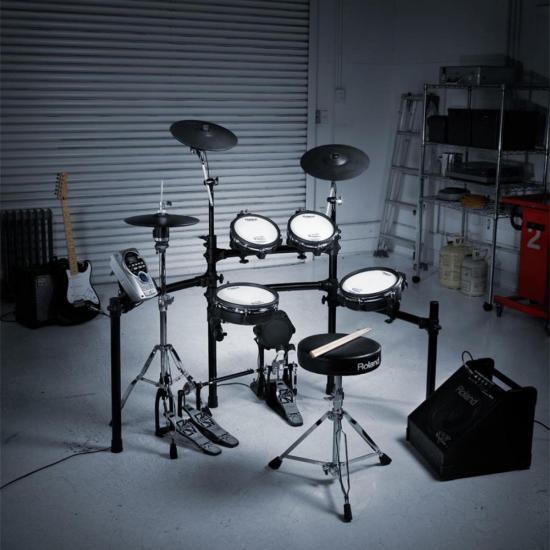 Bateria Eletrônica TD-15KV ROLAND por 0,00 à vista no boleto/pix ou parcele em até 1x sem juros. Compre na loja Mundomax!