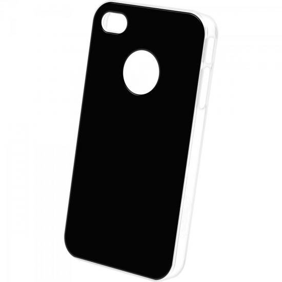 Capa de Acrílico para iPhone IC-202 Preta FORTREK por 0,00 à vista no boleto/pix ou parcele em até 1x sem juros. Compre na loja Mundomax!
