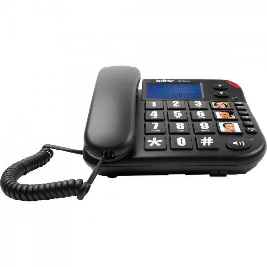 Telefone Tok Fácil ID Preto INTELBRAS por 179,99 à vista no boleto/pix ou parcele em até 7x sem juros. Compre na loja Mundomax!