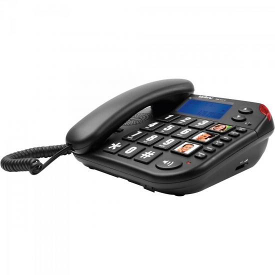 Telefone Tok Fácil ID Preto INTELBRAS por 179,99 à vista no boleto/pix ou parcele em até 7x sem juros. Compre na loja Mundomax!