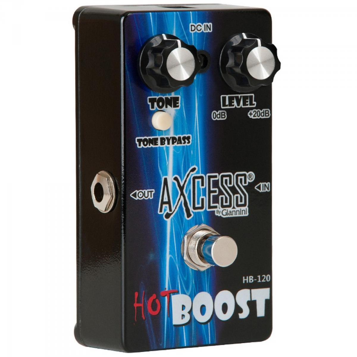 Pedal de Efeito HB120 Hot Boost Axcess GIANNINI - Mundomax