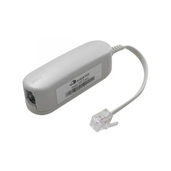 Microfiltro ADSL DLINK DSL55MF/BR por 0,00 à vista no boleto/pix ou parcele em até 1x sem juros. Compre na loja Mundomax!