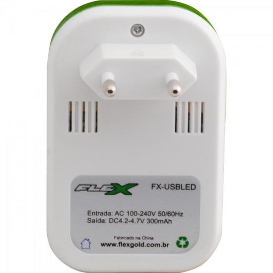 Carregador Universal de Bateria de Lítio FXUSB FLEX por 0,00 à vista no boleto/pix ou parcele em até 1x sem juros. Compre na loja Mundomax!