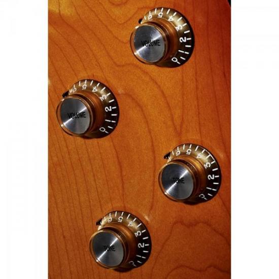 Guitarra GIBSON Les Paul Studio Tribute 50.s Hum Case Satin HB por 0,00 à vista no boleto/pix ou parcele em até 1x sem juros. Compre na loja Mundomax!